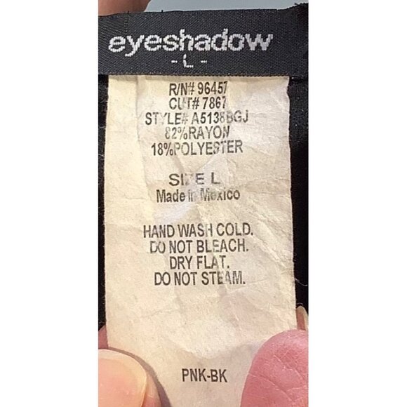 Y2K Womens Size L Top Velvet Burnout Purple Black Whimsy Fairy Coquette - Picture 4 of 6